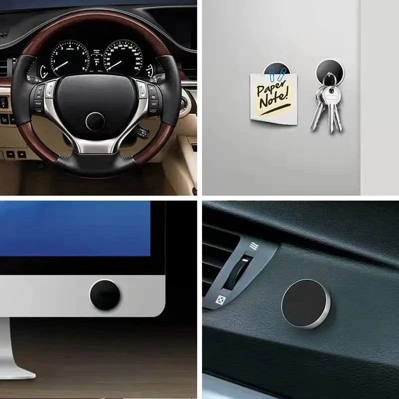 Universal Magnetic Car Phone Holder – Dashboard & Wall Mount for iPhone, Xiaomi, Huawei & More