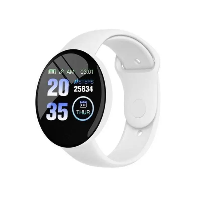 D18 Smart Watch Circular Color Screen Multiple Sports Modes Call Information Reminder Photo Taking Music Smart Bracelet Gift New