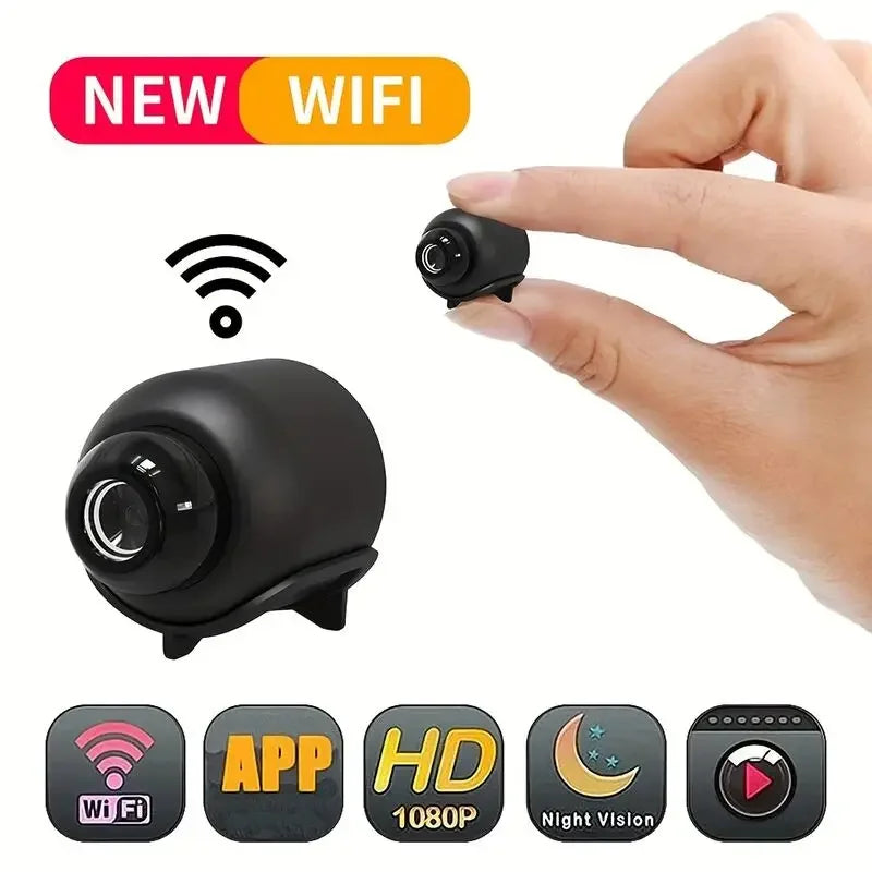 X5 Mini WiFi Security Camera 1080P HD – Night Vision & Motion Detection