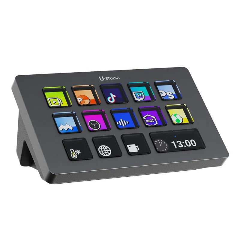 Ulanzi D200 Stream Deck – 13 Customizable LCD Keys for Live Streaming & Content Creation