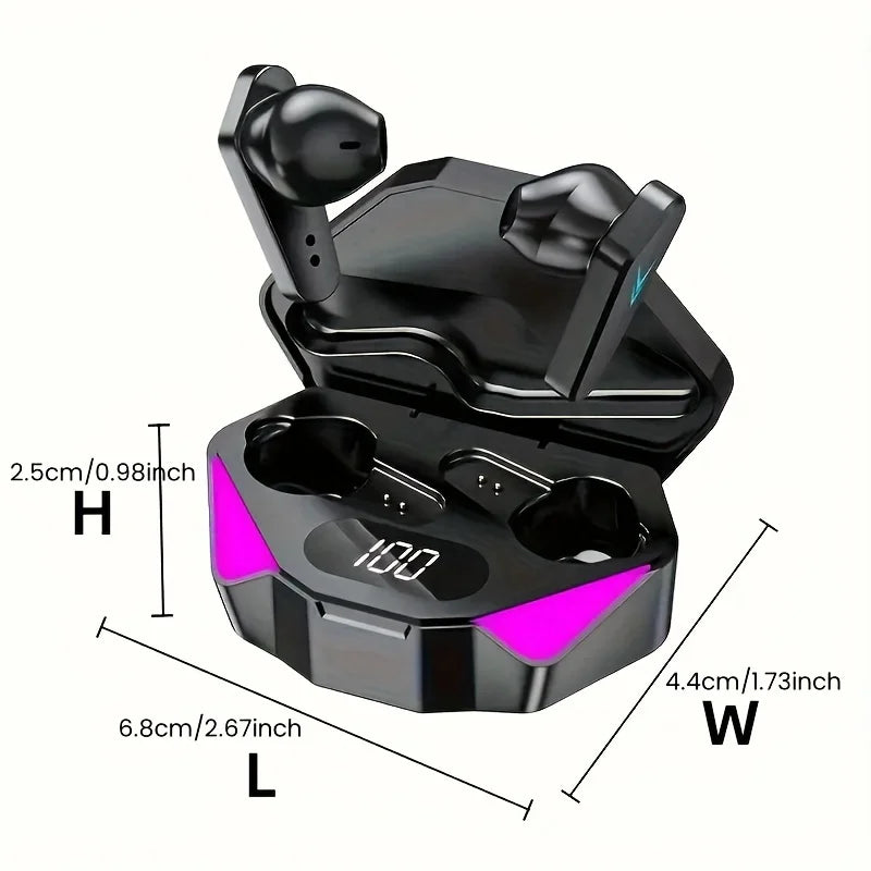 Wireless Bluetooth Headset LED