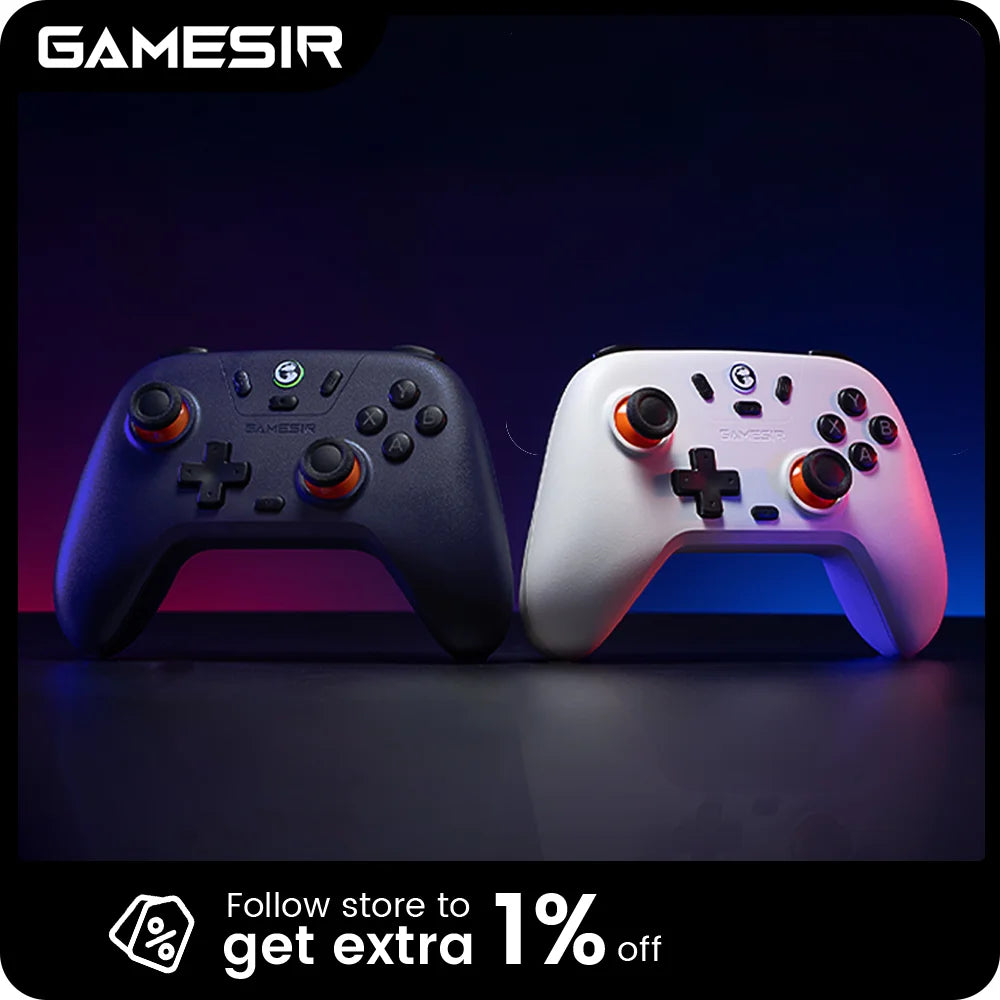 GameSir Nova Lite Wireless Controller – Hall Effect Gamepad for Switch, PC, Android & iPhone