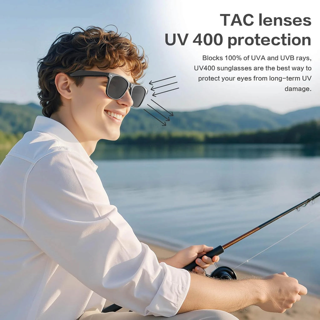 AI Smart Glasses with Camera – Photo, Video Recording, Bluetooth Calls & Translation