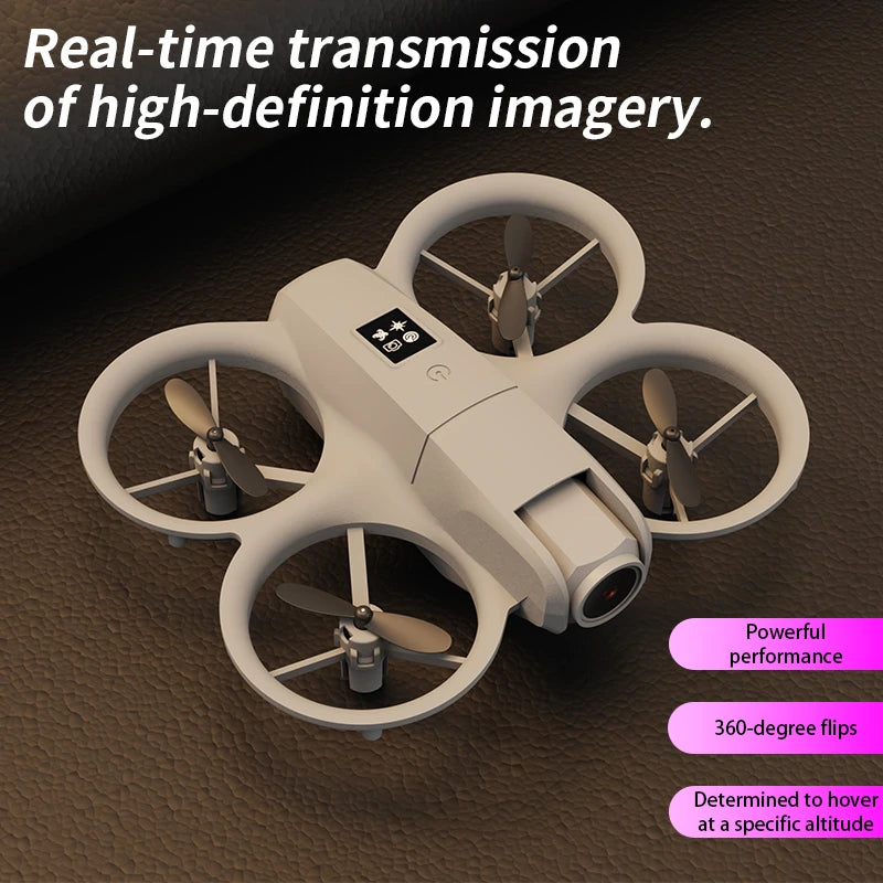 Mini Foldable 4K Camera Drone – WiFi FPV RC Quadcopter with Hover Mode